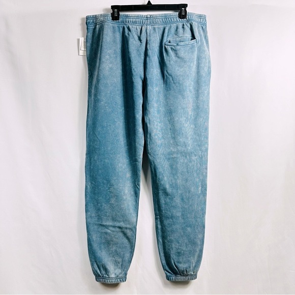 NWT Disney’s Lilo & Stitch Men’s Sz XLarge Blue Acid Wash Drawstring Joggers - Picture 5 of 10